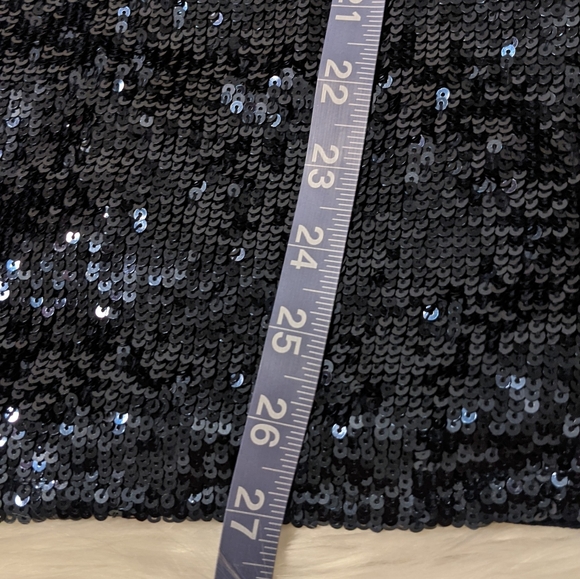 Free People blue sequins slip dress size small - Picture 7 of 7